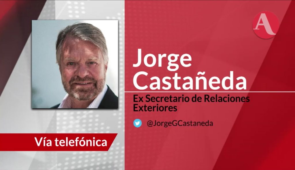 Entrevista con Jorge Castañeda, ex canciller mexicano, sobre la renegociación del TLC